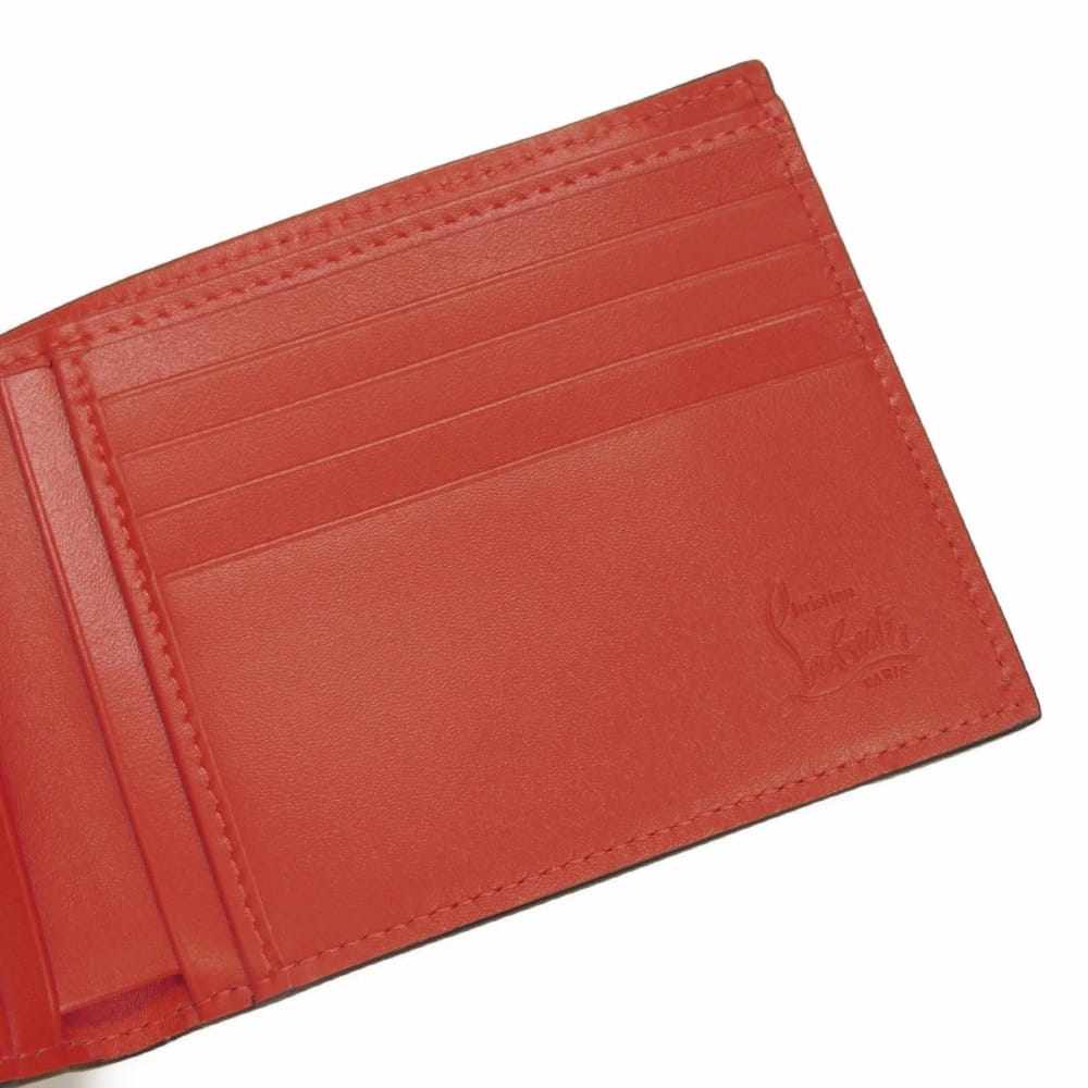 クリスチャンルブタン FAVシグネチャーバンド カーフレザー二つ折り財布