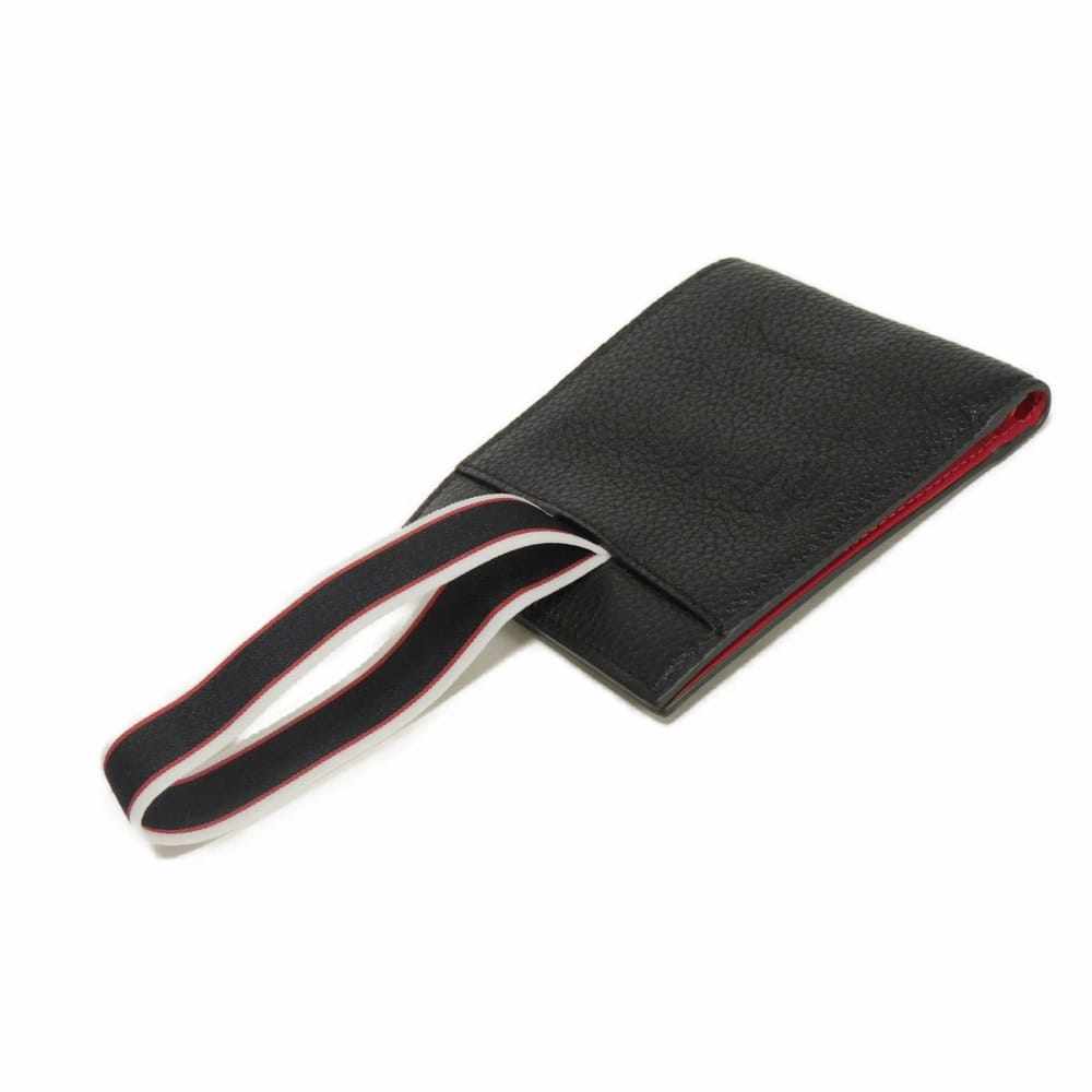 クリスチャンルブタン FAVシグネチャーバンド カーフレザー二つ折り財布