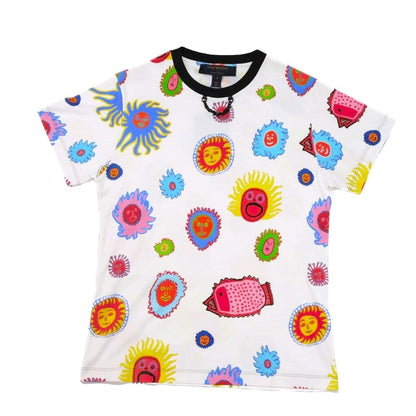 ルイヴィトン LV×YK フェイスプリント コットン 半袖Tシャツ