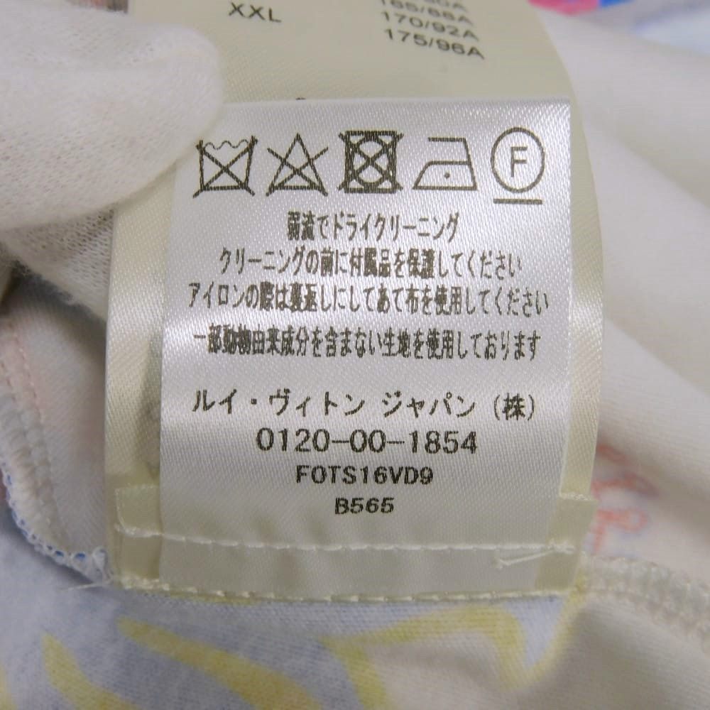 ルイヴィトン LV×YK フェイスプリント コットン 半袖Tシャツ