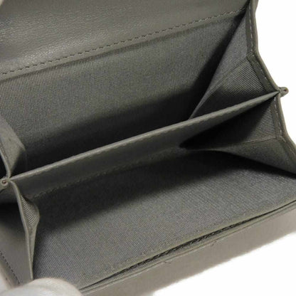 シャネル シェブロン ナッパレザー 二つ折り財布