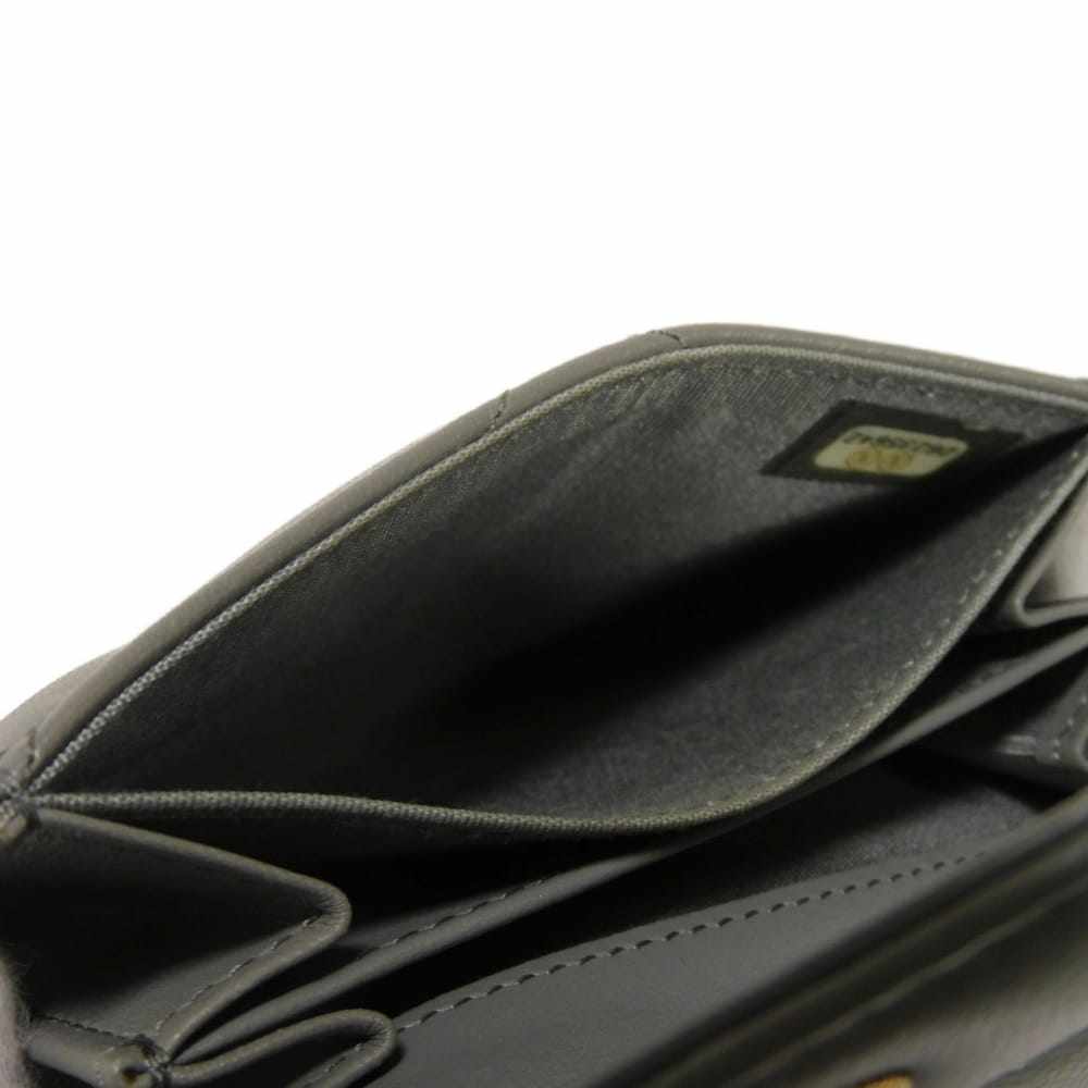 シャネル シェブロン ナッパレザー 二つ折り財布