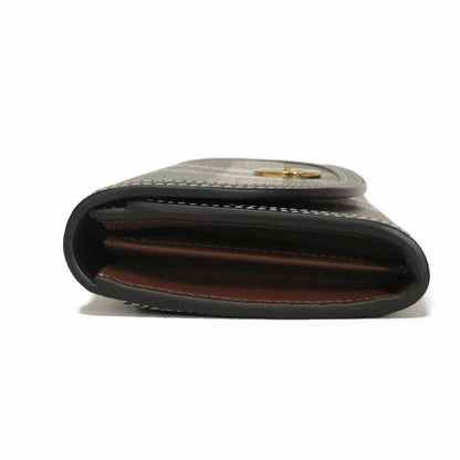 バーバリー ハルトンチェック 長財布