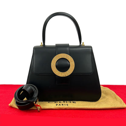 セリーヌ カーフ レザー 2ウェイ バッグ