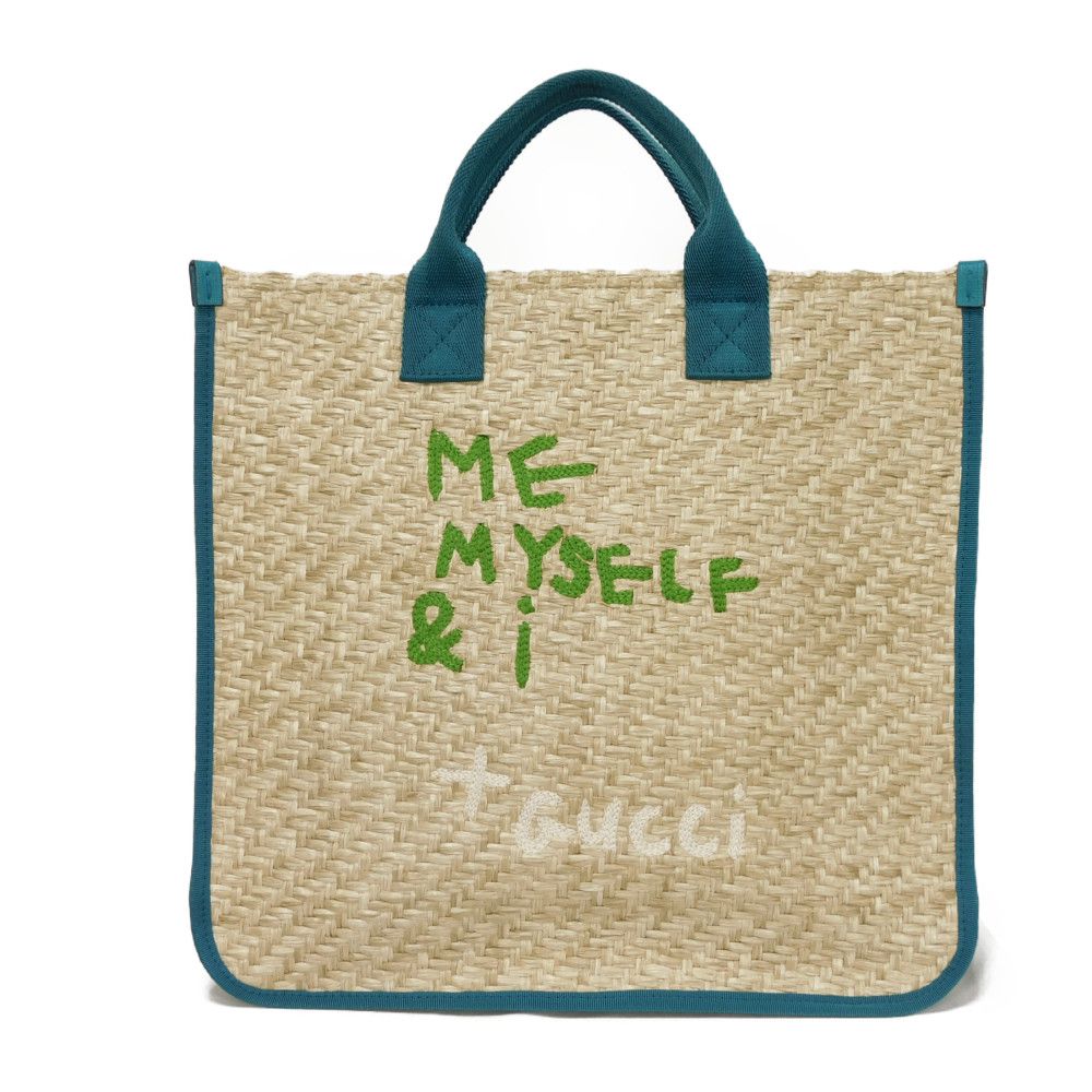 グッチ ME MYSELF & I ストロー トート バッグ