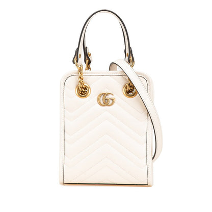 グッチ GGマーモント レザー 2wayバッグ