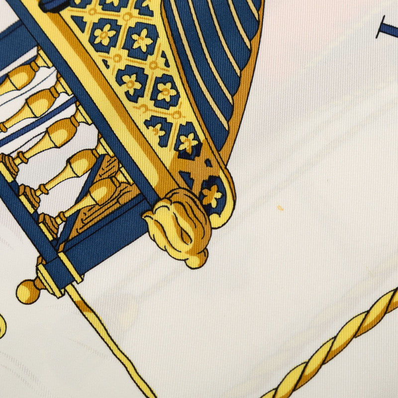 エルメス VUE DU CAROSSE DE LA GALERE LA REALE シルクスカーフ