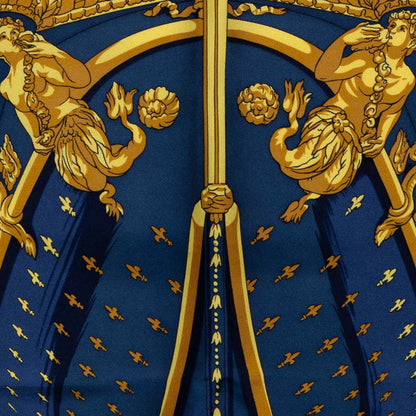 エルメス VUE DU CAROSSE DE LA GALERE LA REALE シルクスカーフ