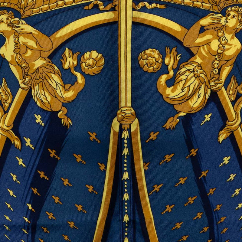 エルメス VUE DU CAROSSE DE LA GALERE LA REALE シルクスカーフ