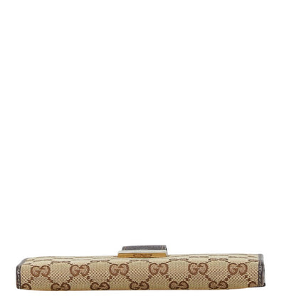 グッチ GGキャンバス 二つ折り財布