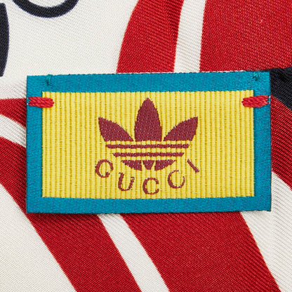 グッチ × アディダス シルク オールオーバー バンドウ スカーフ