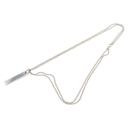 グッチ ロゴプレート SV925 ネックレス