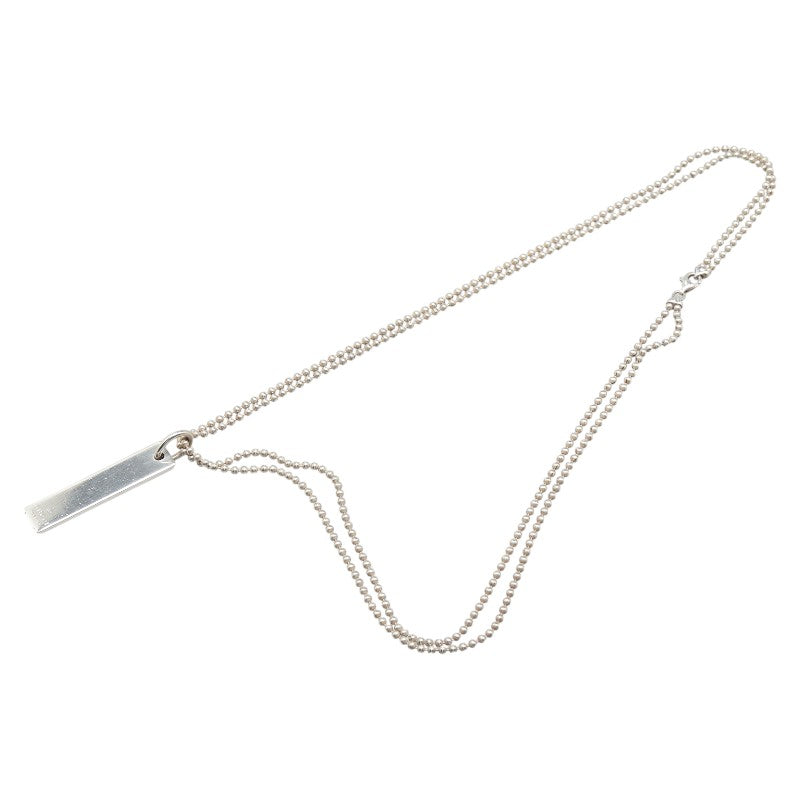 グッチ ロゴプレート SV925 ネックレス