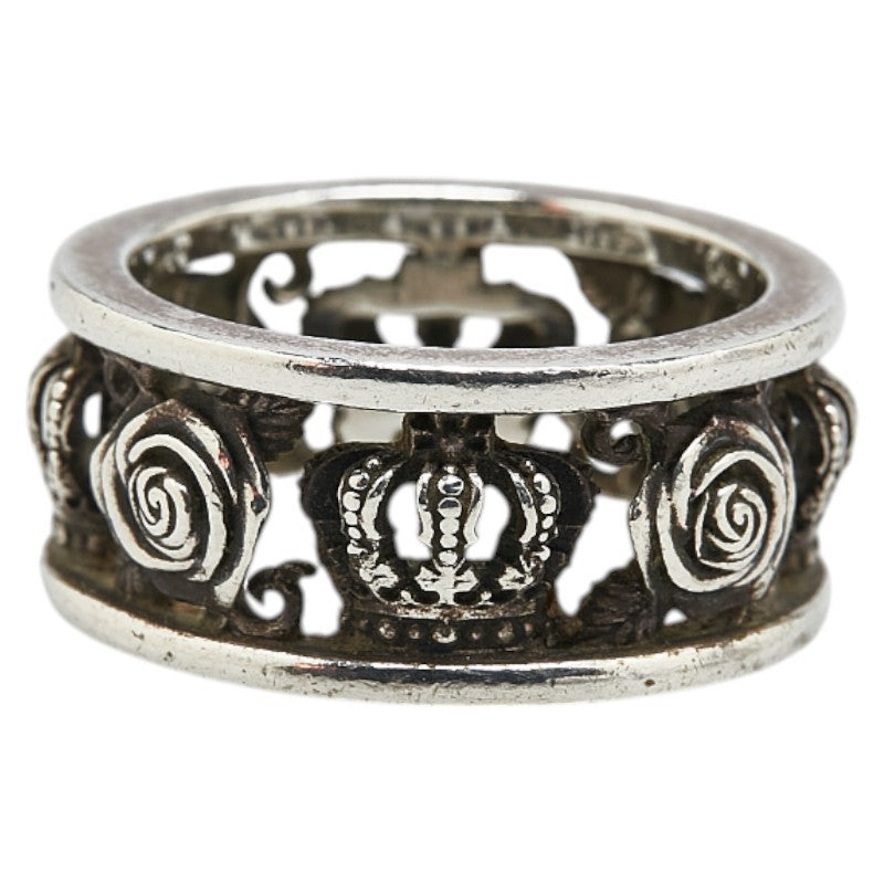 ジャスティン デイビス MY LOVE クラウン ローズ SV925 リング