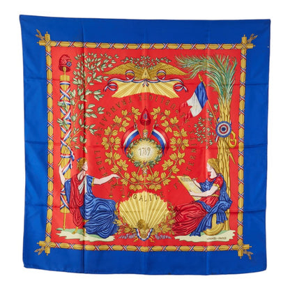エルメス 1789 LIBERTE EGALITE FRATERNITE REPUBLIQUE FRANCAISE シルクカレ90