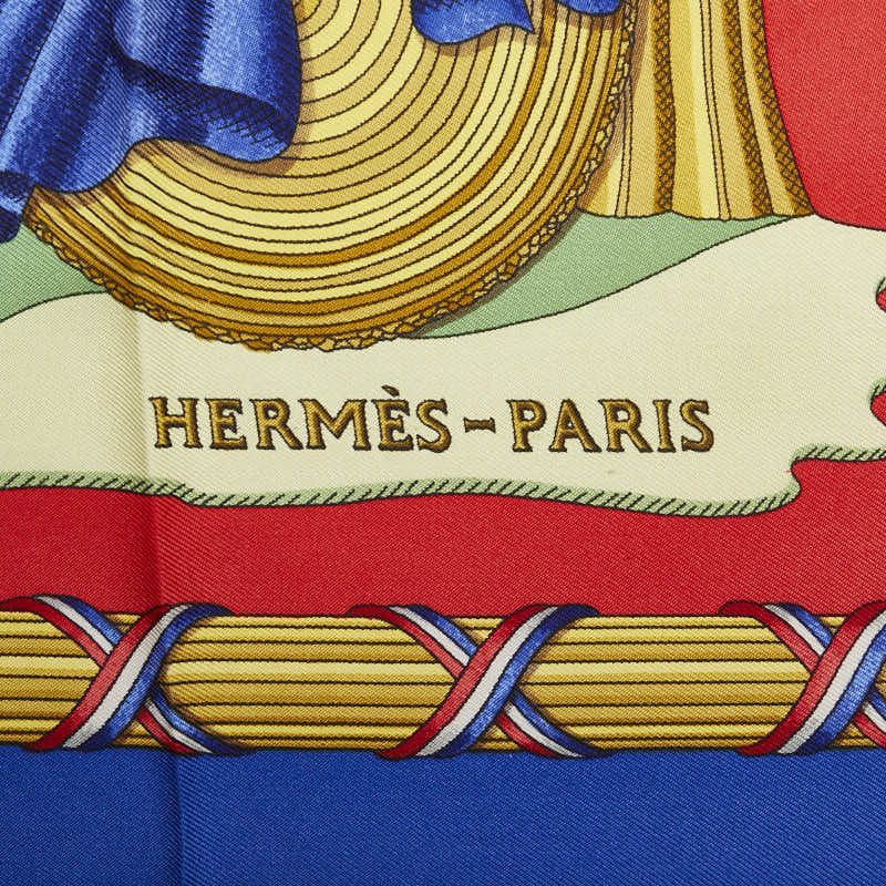 エルメス 1789 LIBERTE EGALITE FRATERNITE REPUBLIQUE FRANCAISE シルクカレ90