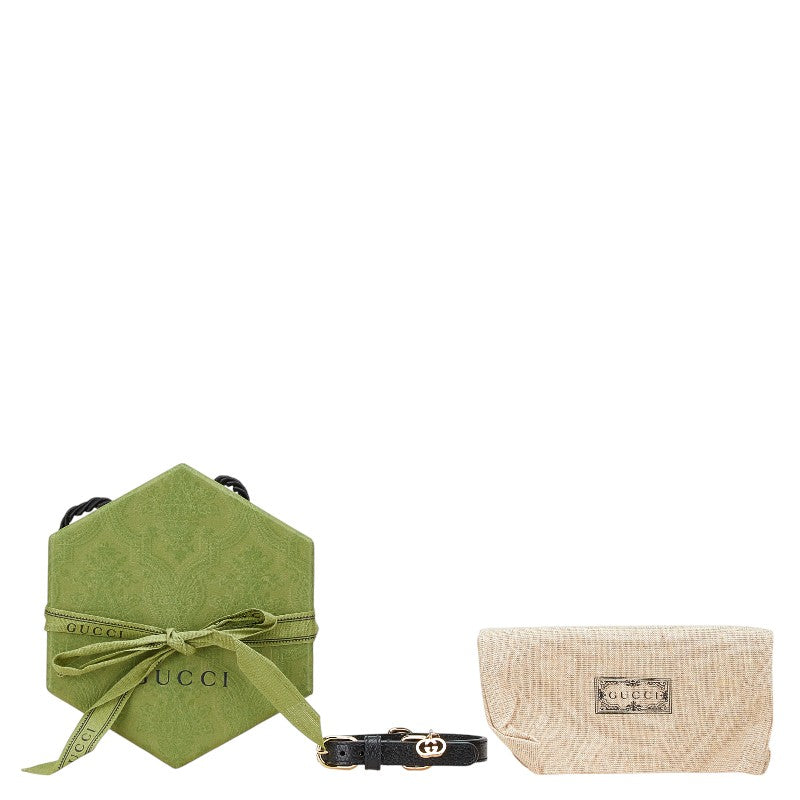 グッチ インターロッキング G XS レザー ペット アクセサリー