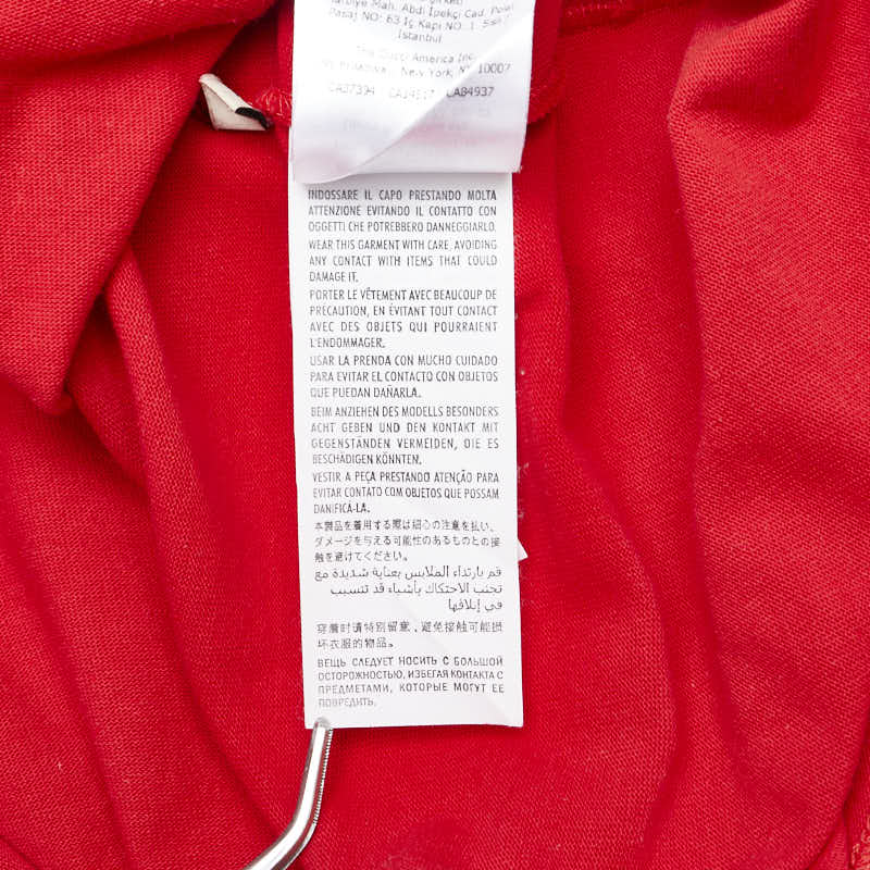 グッチ コットン長袖ポロシャツ
