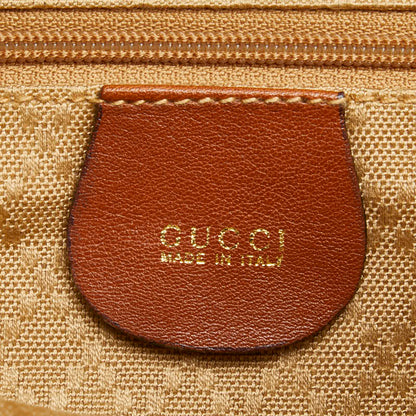グッチ バンブー レザー バックパック