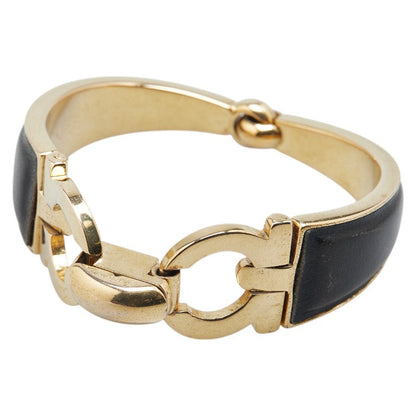 サルヴァトーレ フェラガモ Gancini Leather Bracelet