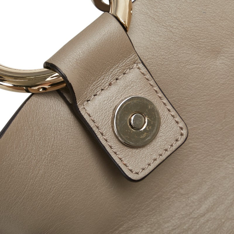 クロエ フェイ レザー ショルダーバッグ