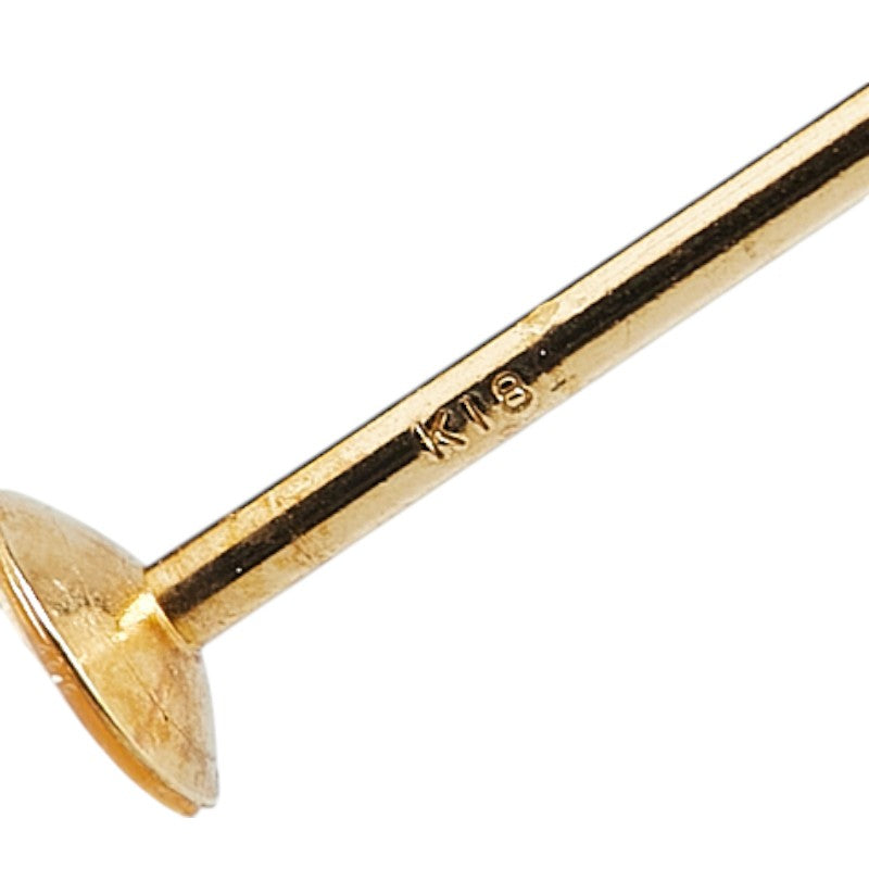 Au750 パール ブローチ