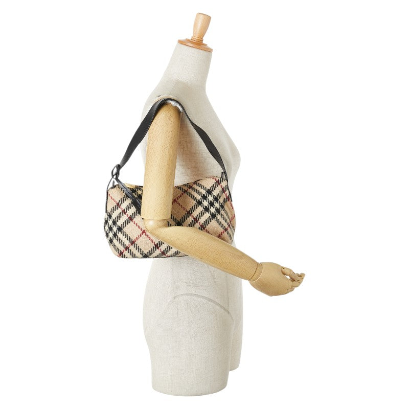 バーバリー ノバ チェック ウール レザー ショルダー バッグ – LuxUness JP