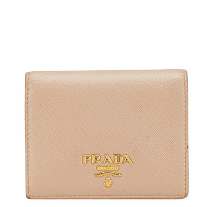 プラダ レザー 二つ折り財布