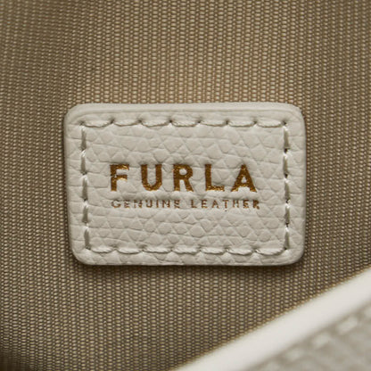 フルラ レザーショルダーバッグ