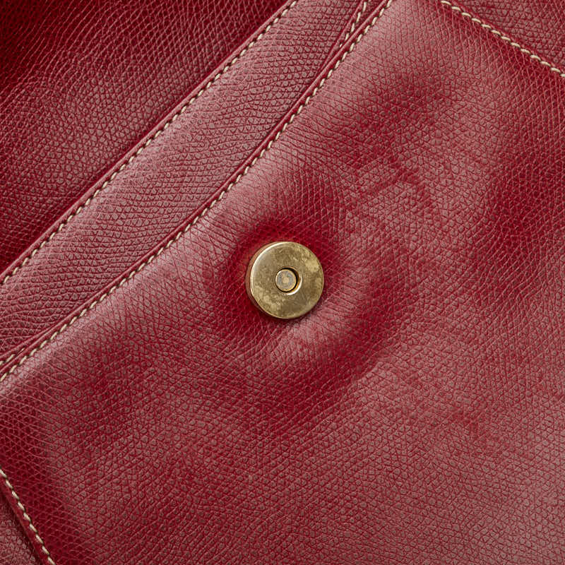 サルヴァトーレ フェラガモ レザーショルダーバッグ