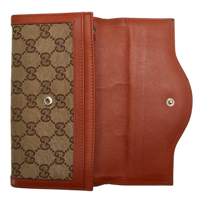 グッチ インターロッキング G GG キャンバス 長財布