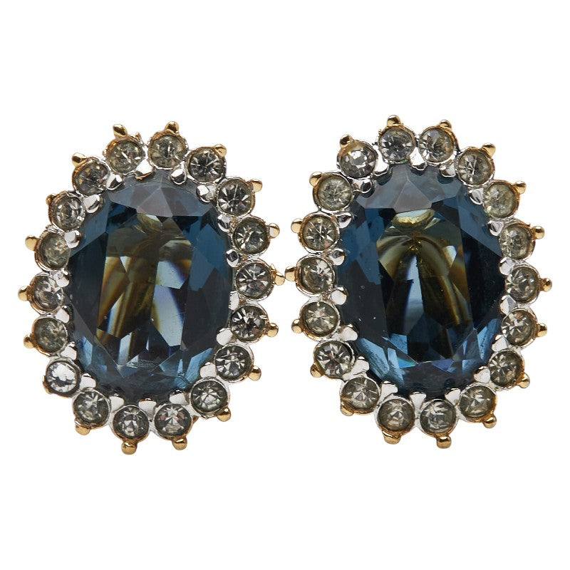 ディオール ラインストーン ピアス