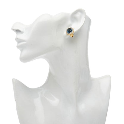 ディオール ラインストーン ピアス