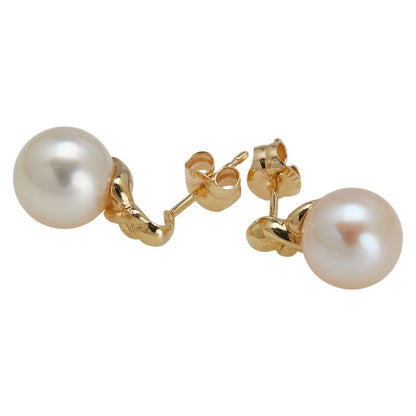 Au750 アコヤ パール スタッド ピアス