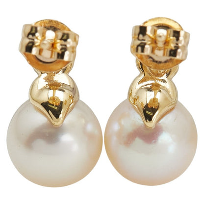 Au750 アコヤ パール スタッド ピアス