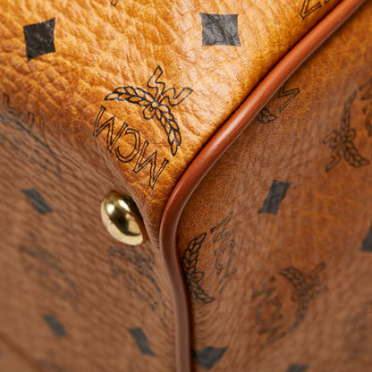 MCM ヴィセトス ロゴグラム PVC 2way ボストン バッグ