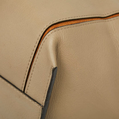 クロエ ミロ ロゴ レザー スウェット トートバッグ