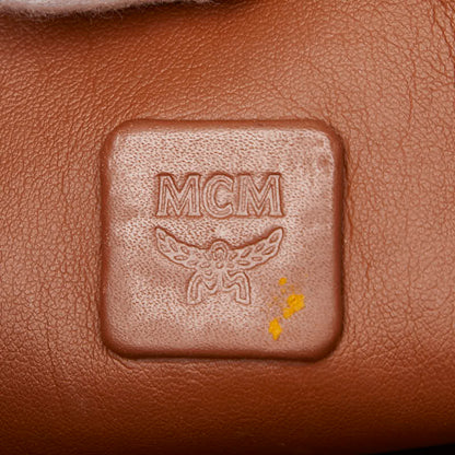 MCM ヴィセトス PVC レザー クラッチ バッグ