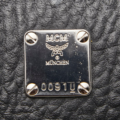 MCM ヴィセトス PVC レザー クラッチ バッグ