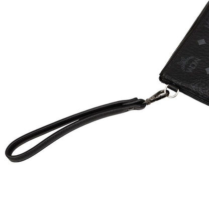 MCM ヴィセトス PVC レザー クラッチ バッグ