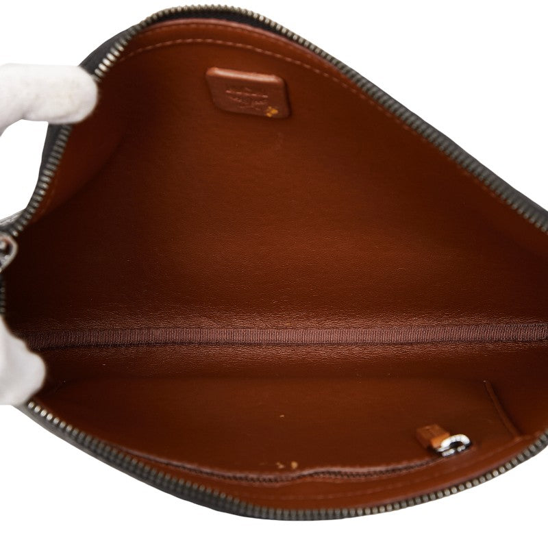 MCM ヴィセトス PVC レザー クラッチ バッグ