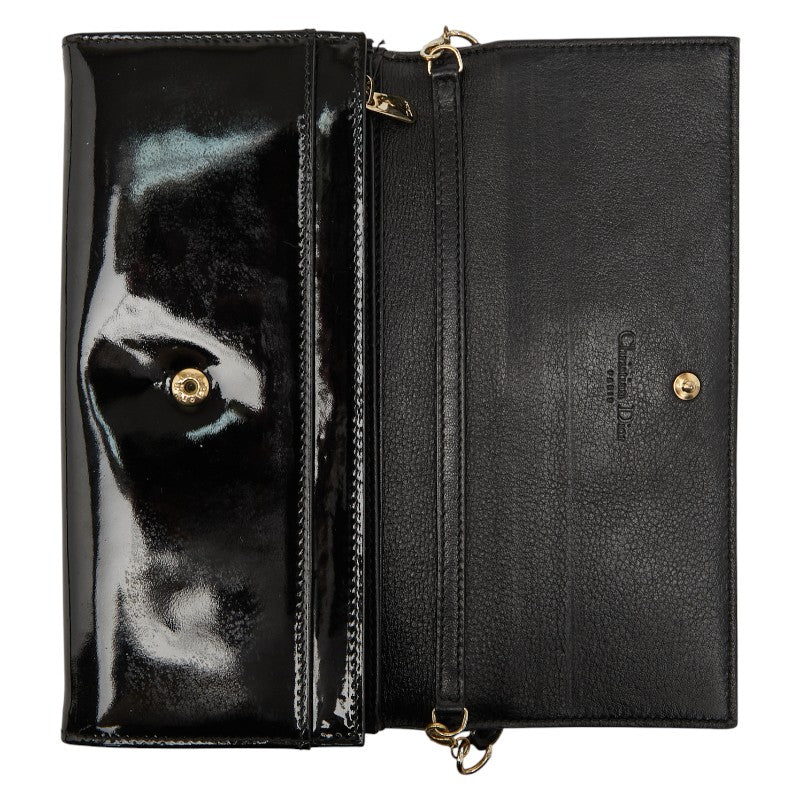 ディオール パテント レザー 2way ハンドバッグ