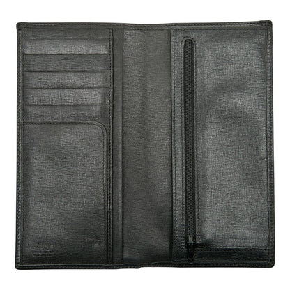 ヴェルサーチ メデューサ レザー ロング ウォレット