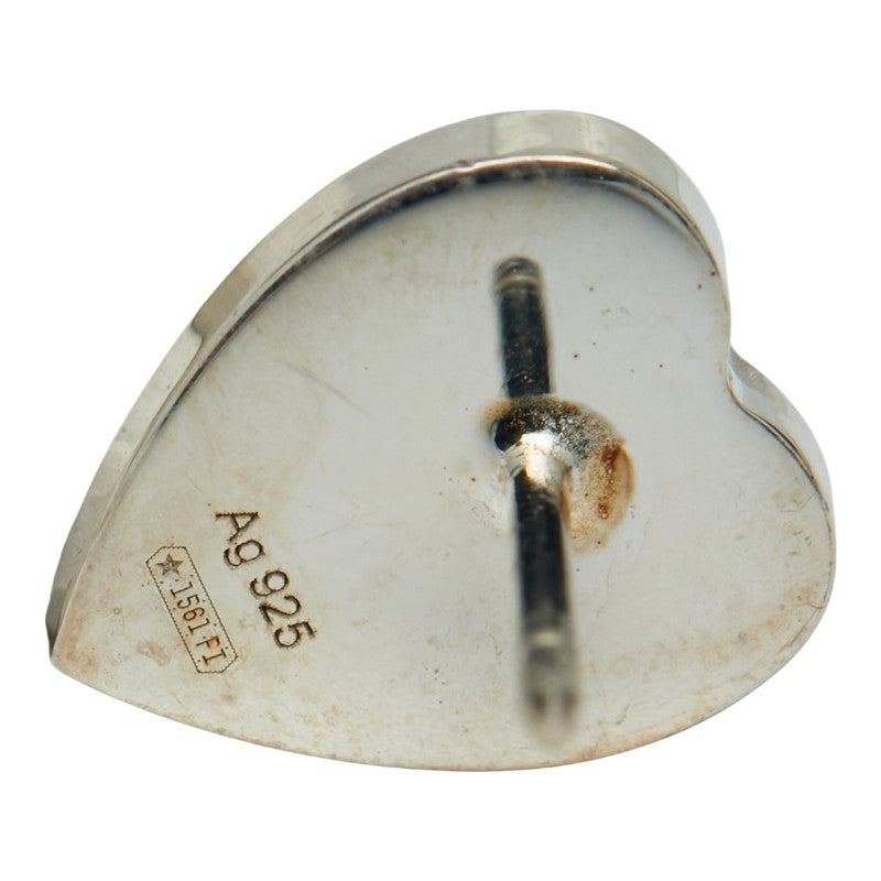 グッチ ハート SV925 スタッド ピアス