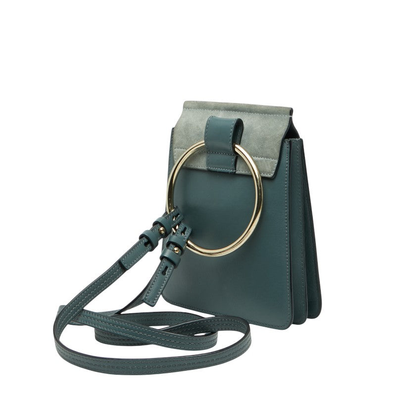 クロエ フェイ スモール スエード レザー ショルダーバッグ