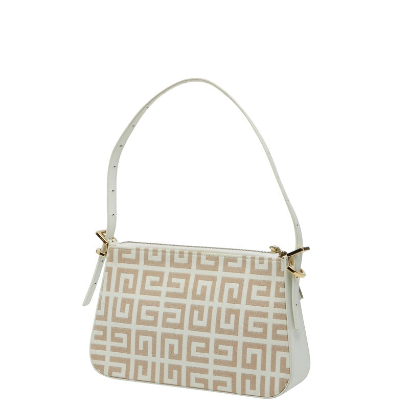 ジバンシィ タッセル キャンバス レザー ショルダー バッグ