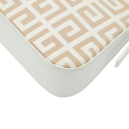 ジバンシィ タッセル キャンバス レザー ショルダー バッグ