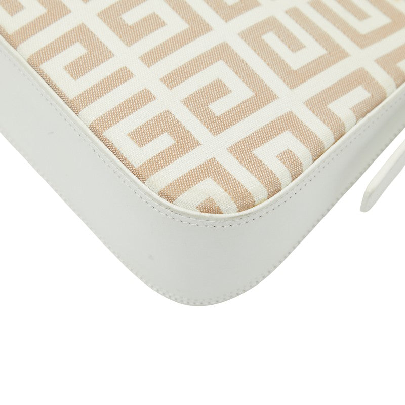 ジバンシィ タッセル キャンバス レザー ショルダー バッグ