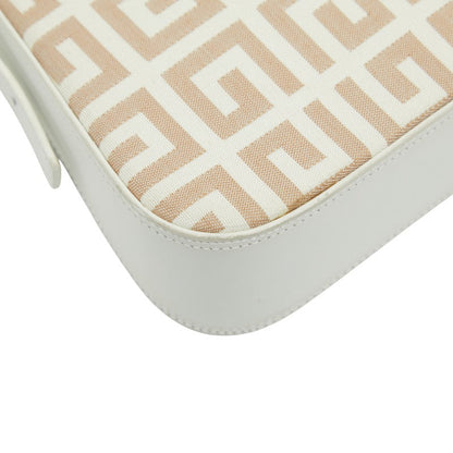 ジバンシィ タッセル キャンバス レザー ショルダー バッグ