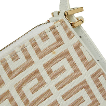 ジバンシィ タッセル キャンバス レザー ショルダー バッグ